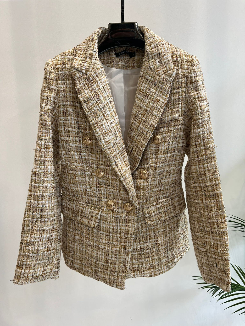 LADIES TWEED BLAZER