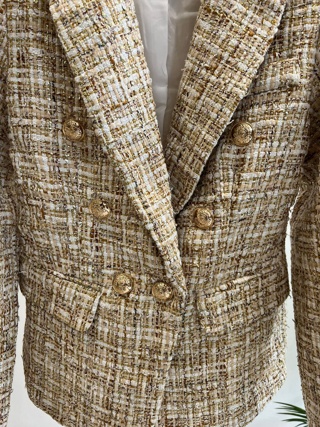 LADIES TWEED BLAZER