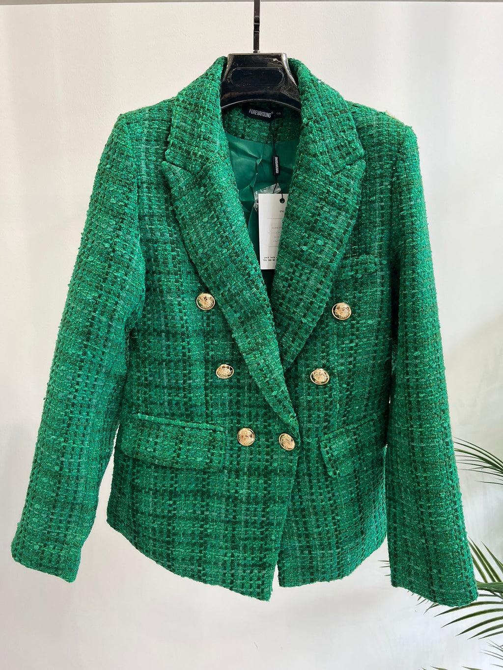 LADIES TWEED BLAZER