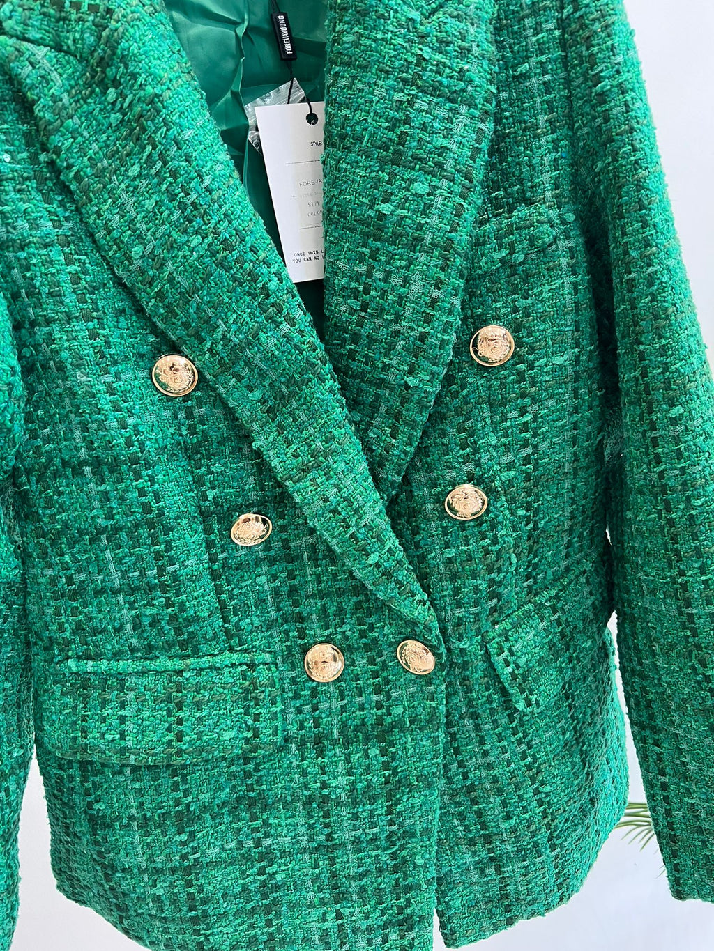 LADIES TWEED BLAZER