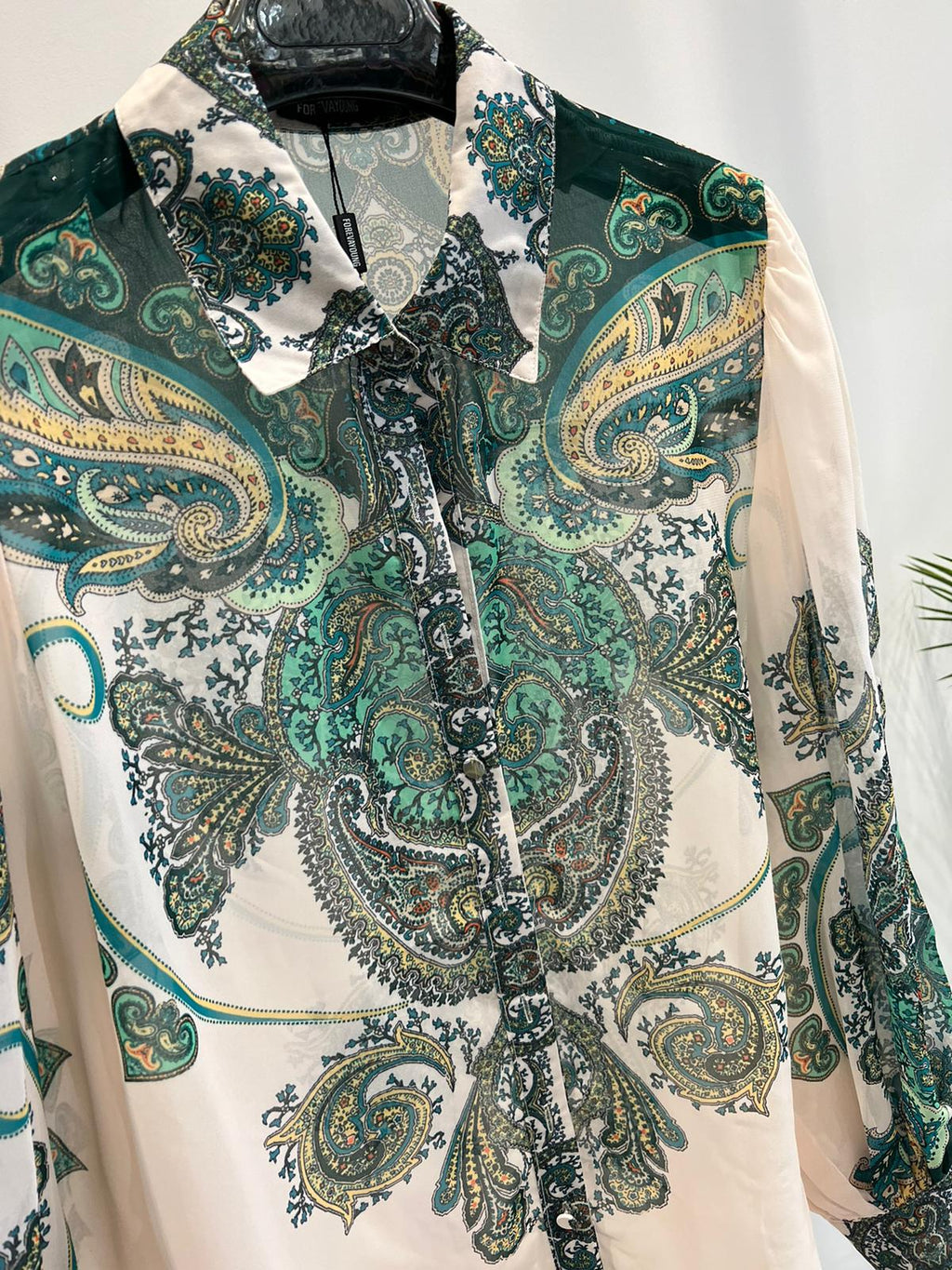 LADIES PUFF SLEEVE SHIRT
